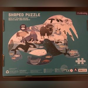 ❤️ 300 piece Walrus Arctic Puzzle by Mudpuppy. Made from recycled material